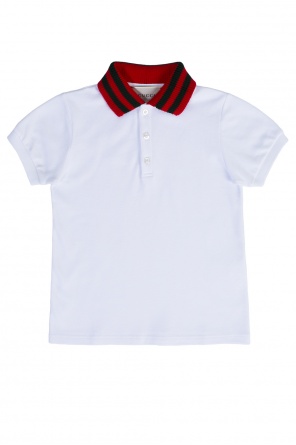 Decorative collar polo, zdjęcie 1 Decorative collar polo od Gucci Kids